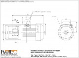 1MA716IMB14FT (medium flange) dimensions