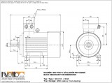 1MJ618 IMB3 (foot-standing) dimensions